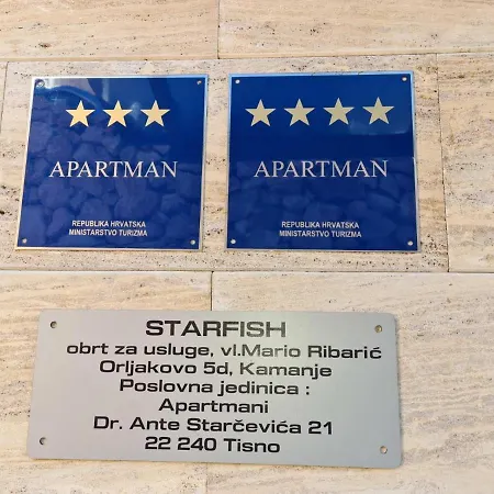 Starfish - Apartamento Tisno